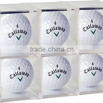 golf ball acrylic display cube,acrylic showcase/golf