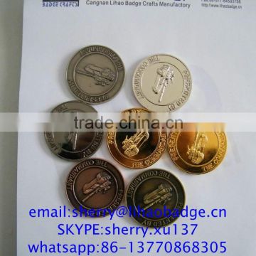 Custom 3D Army Tank coin,zinc alloy metal coin,souvenir badges