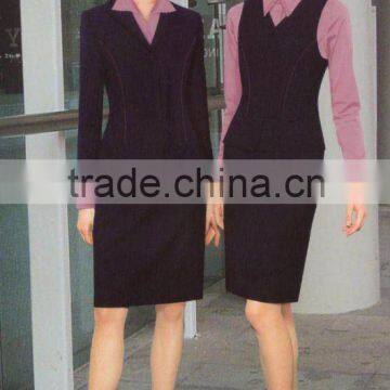 office unifrom/hot sell staff unifrom/suits for women