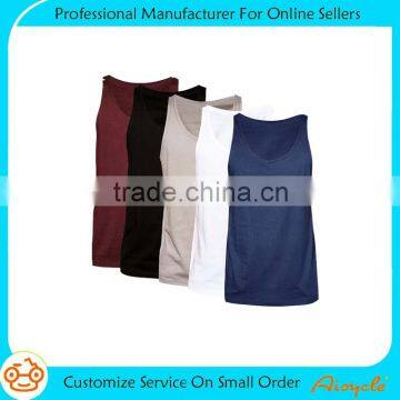 New style hot sale custom gym wear tank top for men