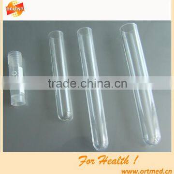 Good products plastic medical test tube