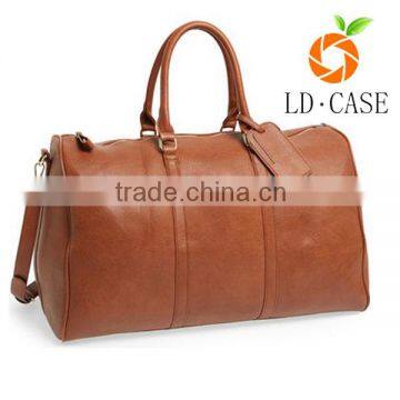 Guangzhou quality New design Multi color men's leather travel bag