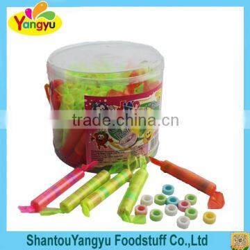 Mini Magic Low-sugar Mix Fruits Flavors Colourful Twist Roll