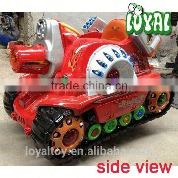 2016 Coin Operated Theme Rides, Newest Tank Coin Machine Game, Commercial Grade Car Ride on Toy photo-3