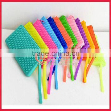 Promotional pochette silicone pouches bags