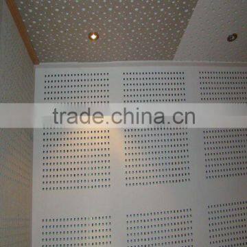 perforated acoustic gypsum board