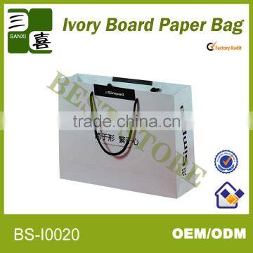 shanghai factory price paper bag for cloth packaging