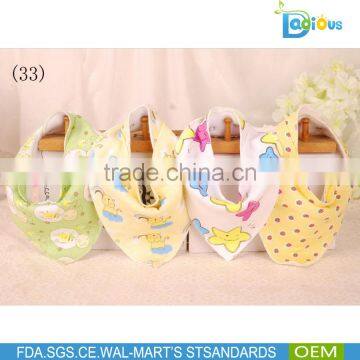 wholesale good quality baby bandana bib triangle bib bandana for baby