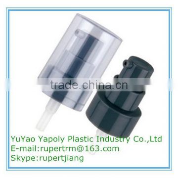 Plastic cream pump for personal care