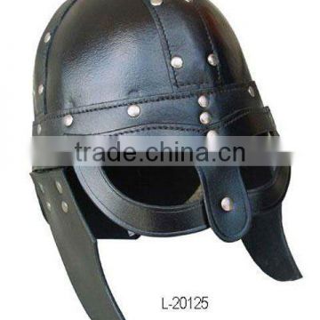 Medieval Leather Armor Viking Helmet