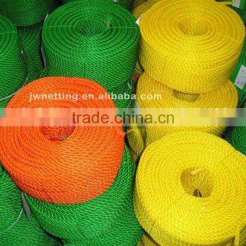 Braided or Twisted PE, PP, Nylon, polyetser Rope