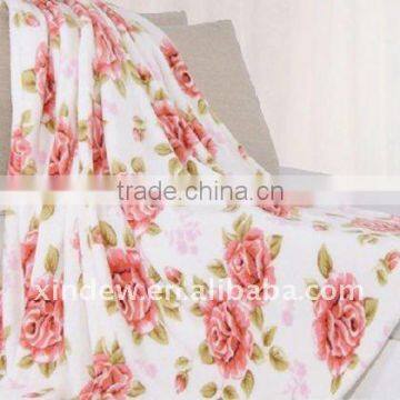 hot coral fleece blanket 11