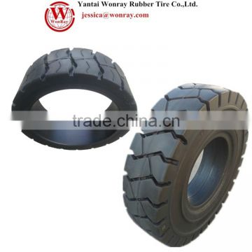 The Higher Performance Lower Maintenance Solid Rubber Industrial Tire