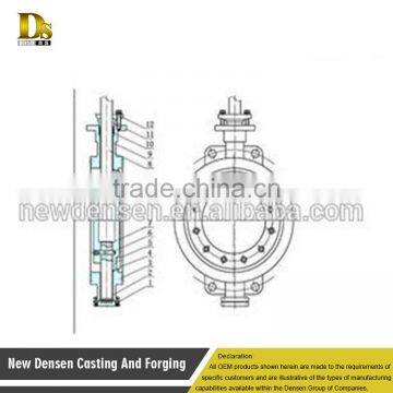 China's OEM High Quality Double Eccentric Butterfly Valve Gate Valve photo-3