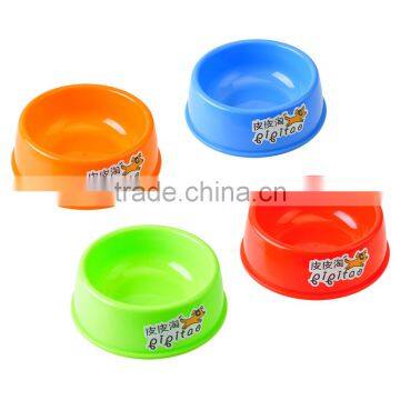 2017 hot sale Stylish Plastic Cute Superior Environmental Friendly Pet Dog Cat Food Bowl