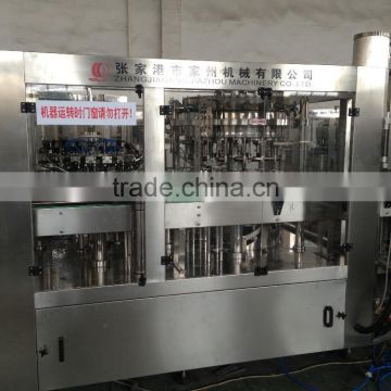 Automatic Carbonated/Sparkling Drink Glass Bottle Filling Machine/Bottling Line