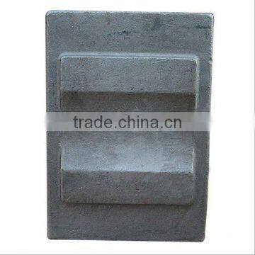 Railway forging and casting