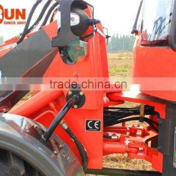 Everun Wheel Loader Moving Type ER12 Mini Front Loader With Adjustable Pallet Forks photo-6