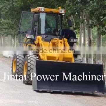 2.0 Ton Mini Loader, JT920 Wheel Loader With Timber Grapple photo-2