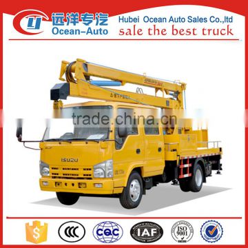 Japonic brand !! 16m high working truck , truck mounted aerial work platform