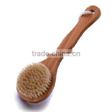 2014 hot selling bamboo bath brush