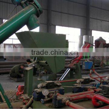 Packing machine for wood shaving/sawdust