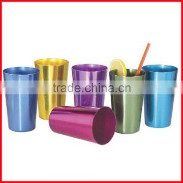 Retro Aluminum Tumblers Non Breakable Cups Set photo-2