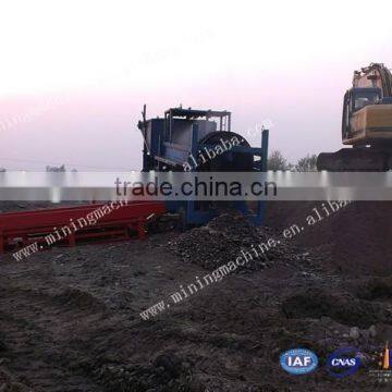 High Recovery River Sand Gold Trommel Wash Plant in Africa photo-3