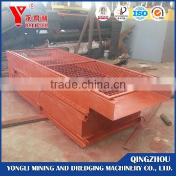 Vibratory screen gold separator for gold washing