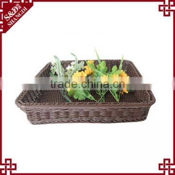Cute Rattan Widely Use Storage Food Basket Bread Display Stand photo-3