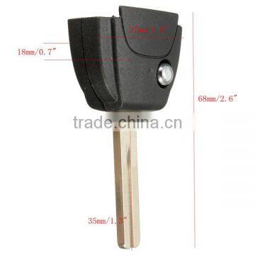 Remote Case Flip Key Head Part With Uncut Blade For VOLVO S60 S80 V70 C70 C90 photo-4