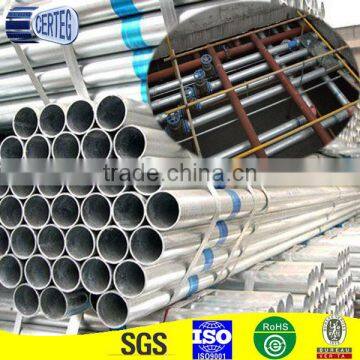 Water Pipe Galvanized Round Steel Tube 42mm photo-2