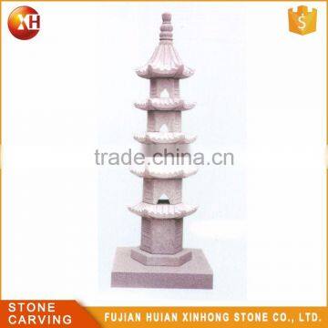 Chinese Japanese Decoration Graniter Stone Pagoda Lantern Factory