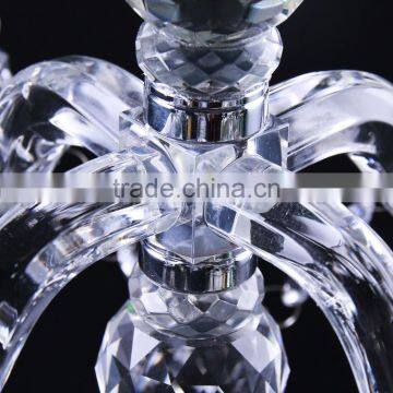 Top Sale OEM Design Tea Light Crystal Candelabra for Sale photo-3
