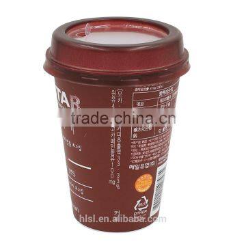 Colorful Takeaway High Quality Plastic Cups For Cold Coffee, Cheap Disposable Coffee Cups With Lid photo-3