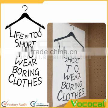 Removable Wall Art Decor Decals Stickers DIY Decoration for Bedroom Fitting Room Cloakroom Living Room Hallway Fashion Store photo-2