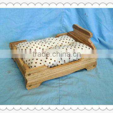 Cheap Lovely Customized Wooden Pet Bed Wholesale photo-3