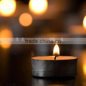 N536 White Color Tea Light Type Tin Candles photo-4