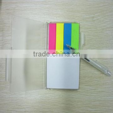 15052110 Custom plastic memo pad with flashlight for advertising