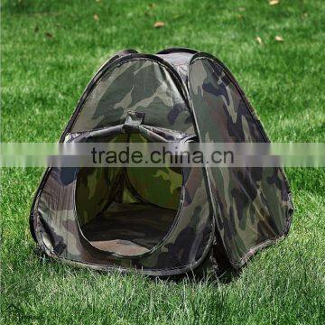 camouflage pop up pet bed easy tent