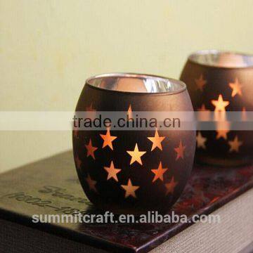 European bar decoration candle cup candle glass jar