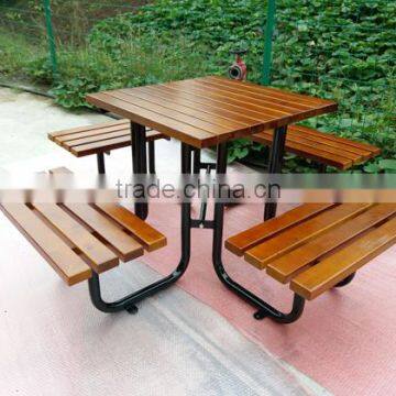 Arlau Wood Park Patio Dining Table photo-2