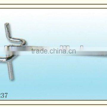 Supply variety of size metal pegboard hook