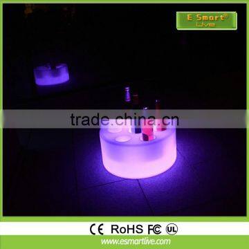 Waterproof wine cooler illuminated led ice bucket