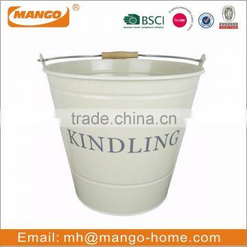 Powder Coating Metal kindling wood Bucket