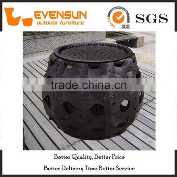 1PC Round Coffee Table Rattan photo-2