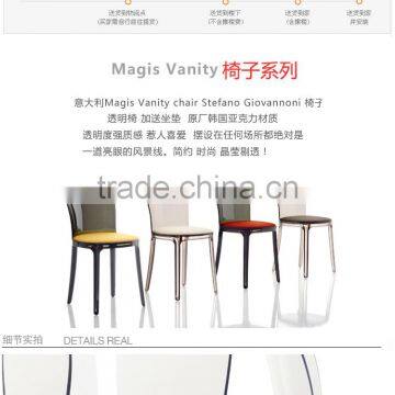 Modern Design Transparent Acrylic Dining Chair photo-4