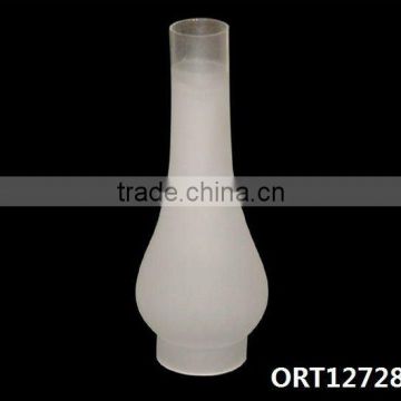 high quality frosted glass lamp shade for oil lamp