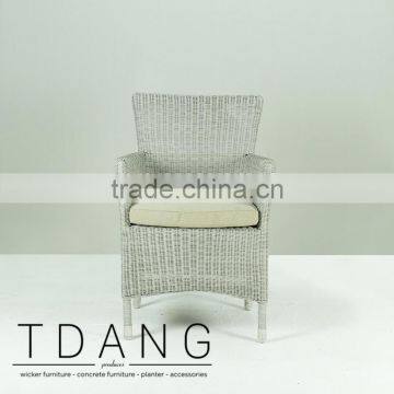 Pasadena Wicker Chair (Grey) - Dining Wicker Furniture Chair photo-2
