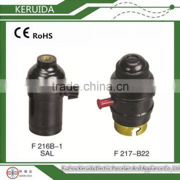 Hot Sale Bakelite Lampholder With Switch/light Socket photo-3